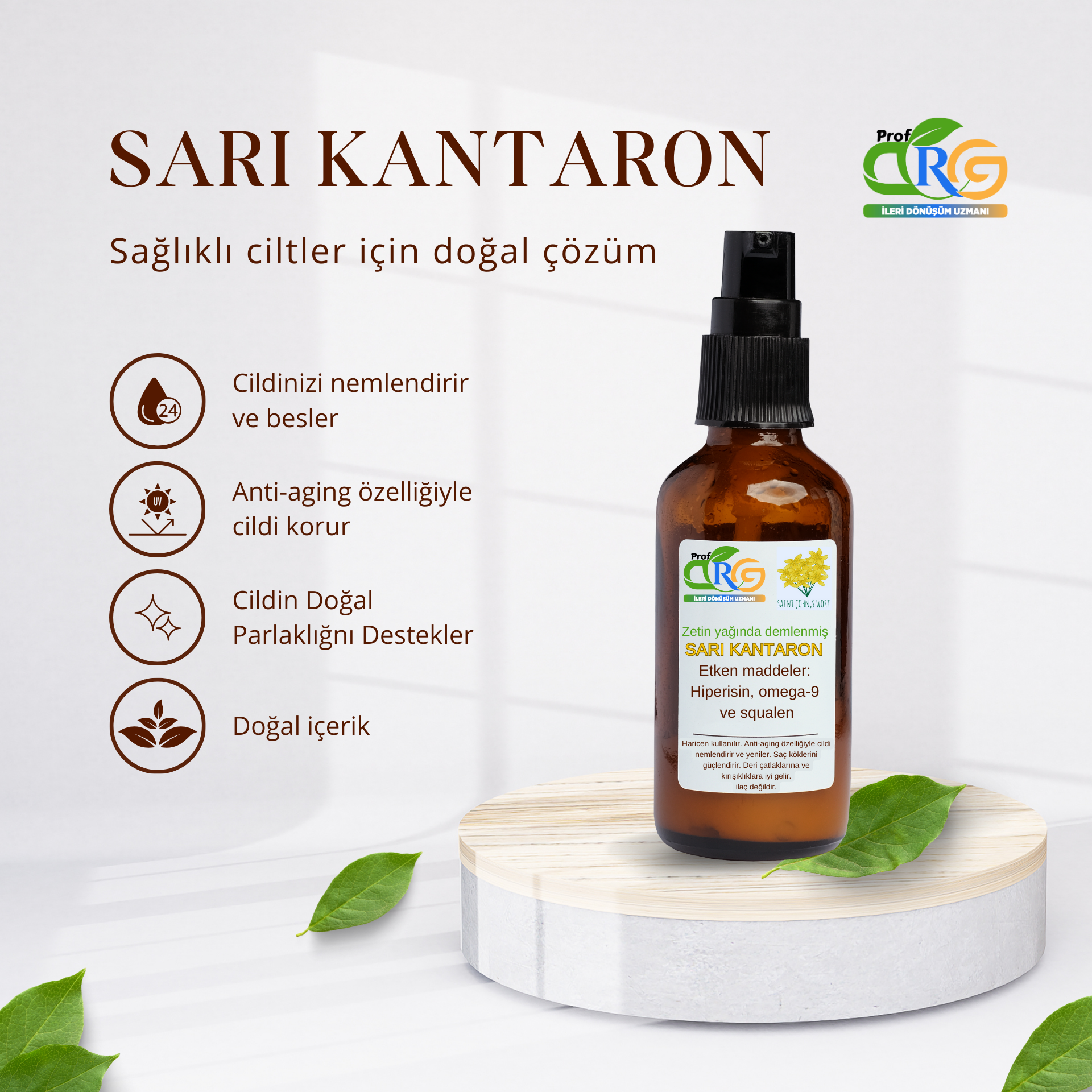 Sarı kantaron afiş